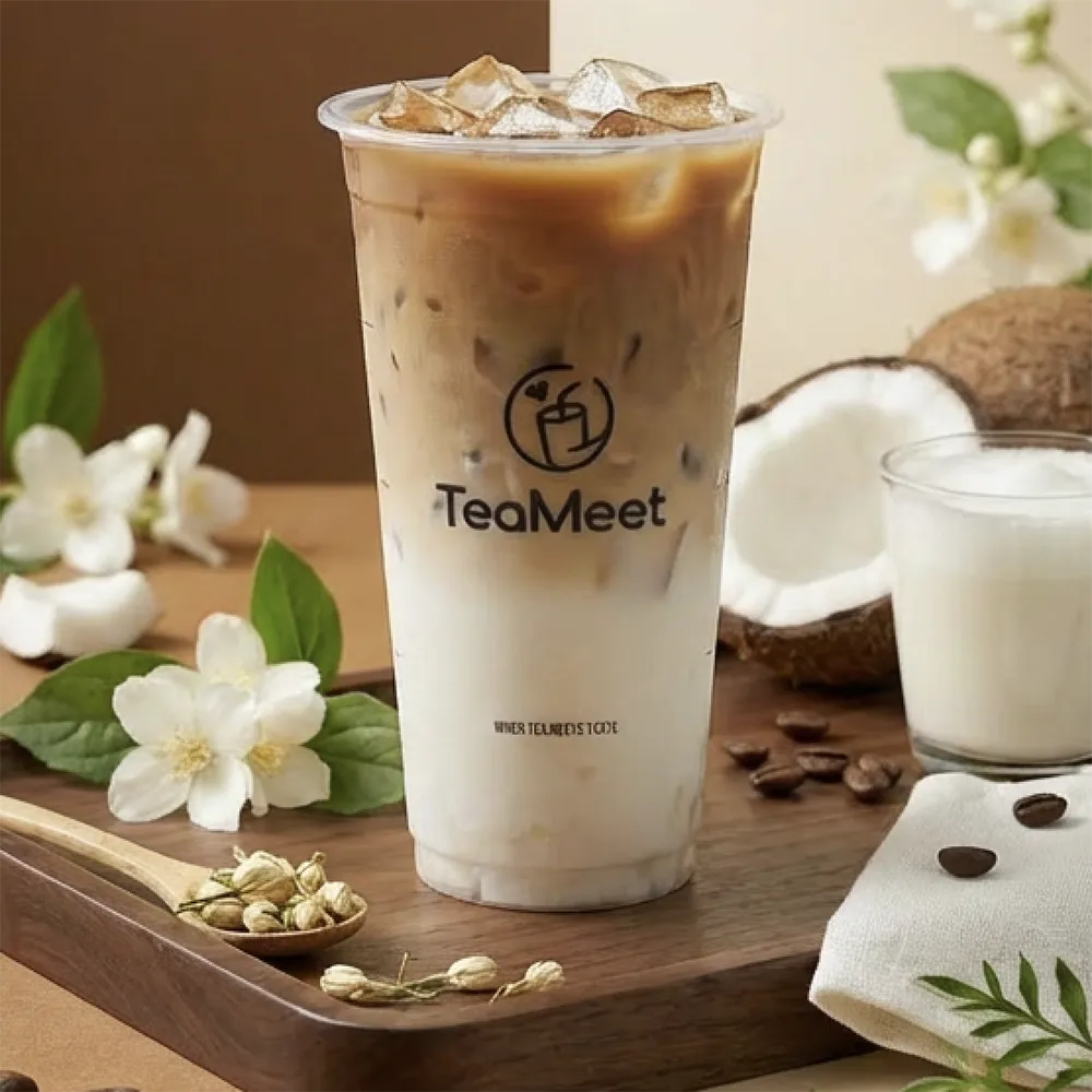 coconut jasmine at TeaMeet, Bubble Tea Shop in Granite Bay
