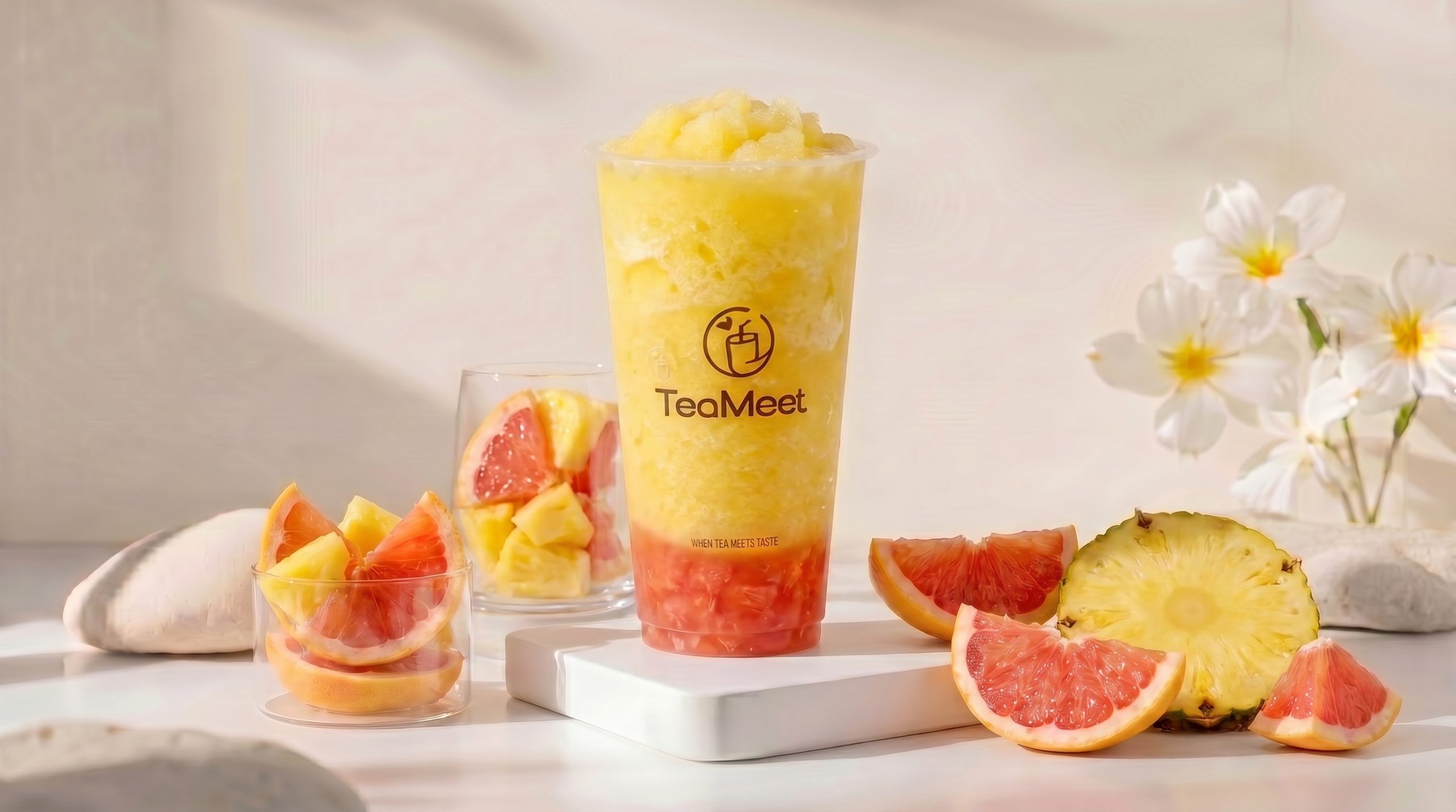 Pineapple Red Grapefruit Smoothie
